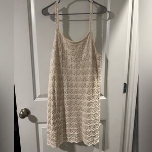American Eagle Outfitters Ivory Knit Top